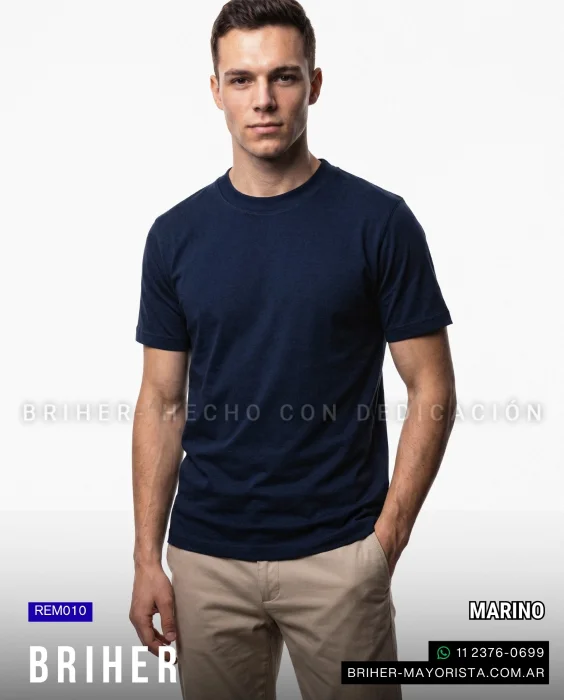 Remera de Hombre 100% Algodón Premium