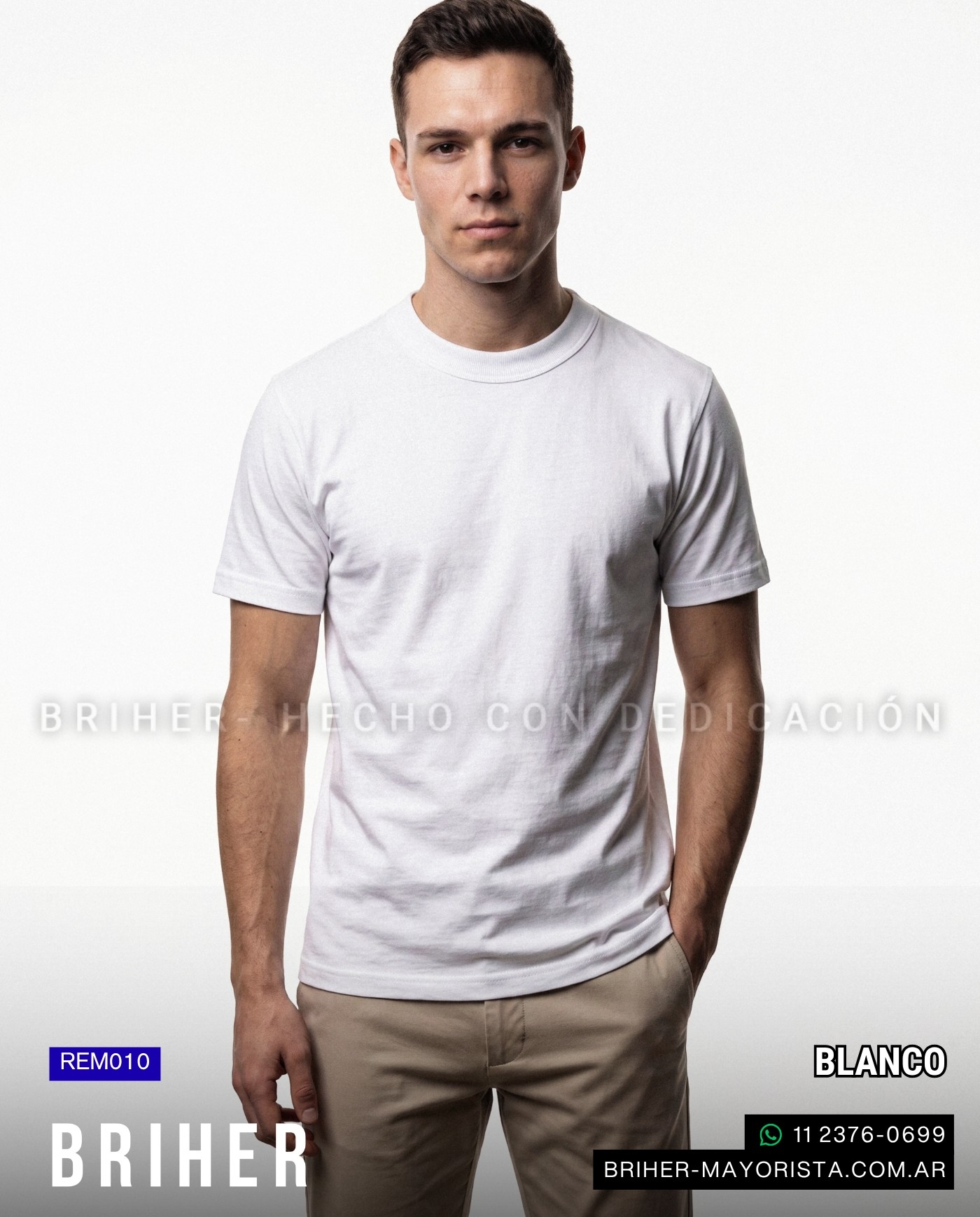 Remera de Hombre 100% Algodón Premium - Imagen 5