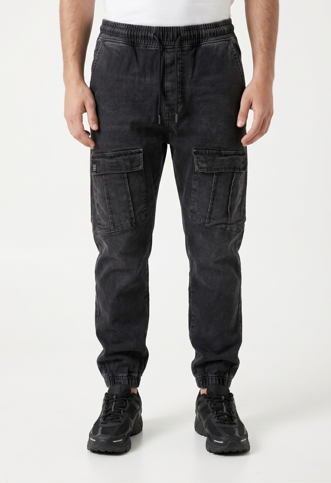 Art-2858 Jogger Cargo de Jean Black - 1.png