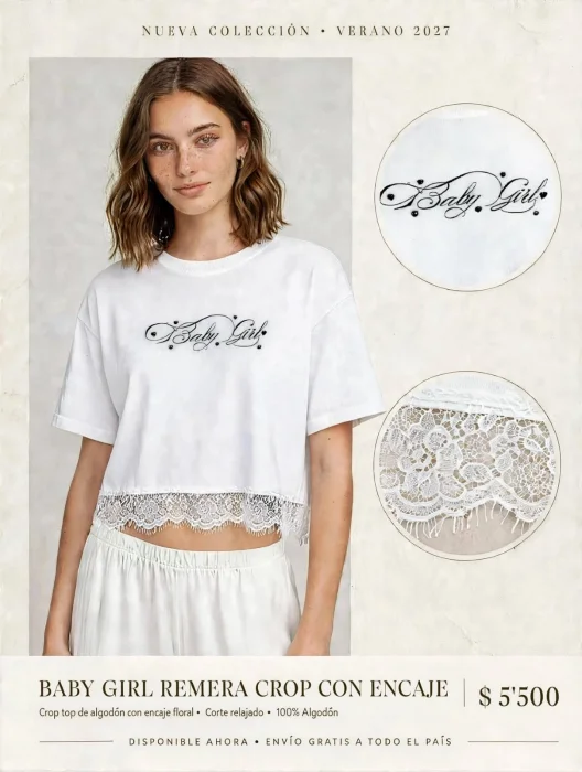 Pupera con Diseño y Encaje