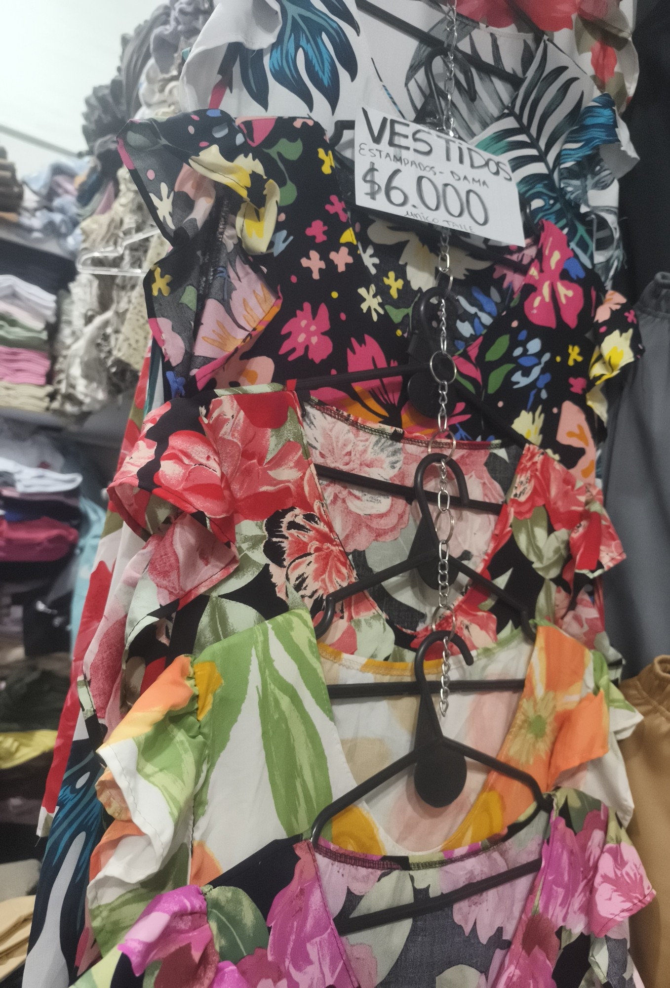Vestido de Dama Estampado - Imagen 2
