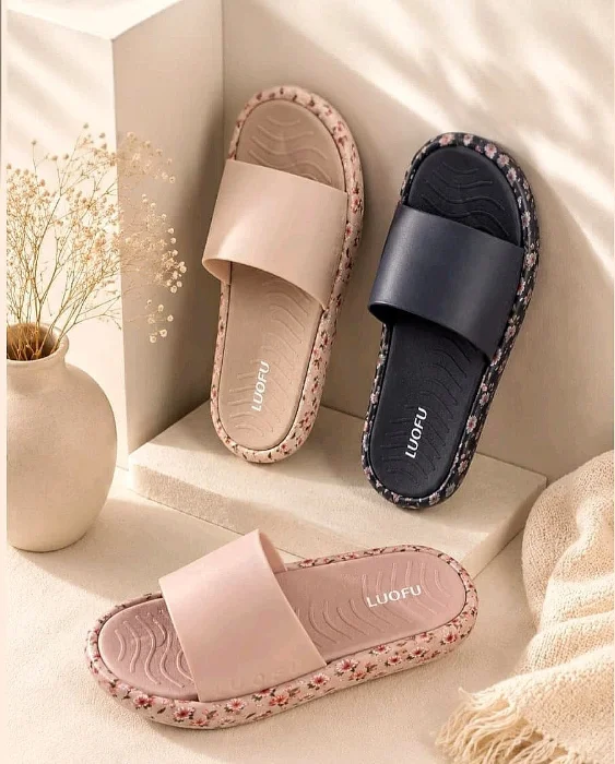 Chanclas  Luofu Dama Lisa 35a40 Importadas