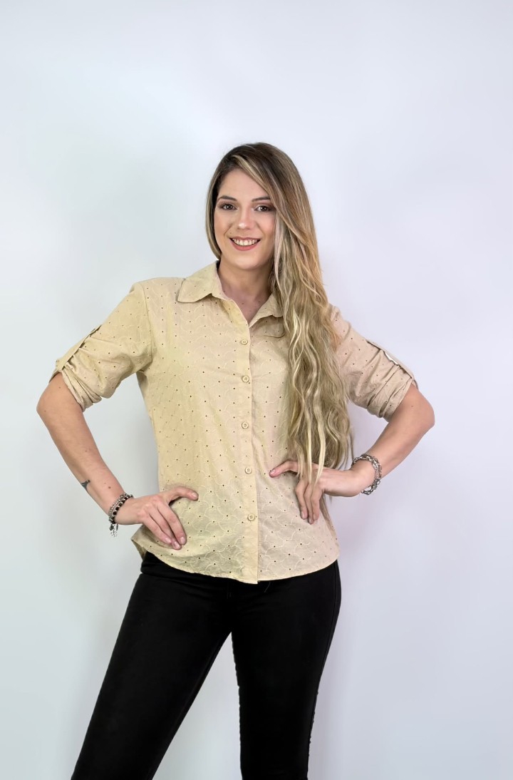 Camisa Brodery Plano - Imagen 4