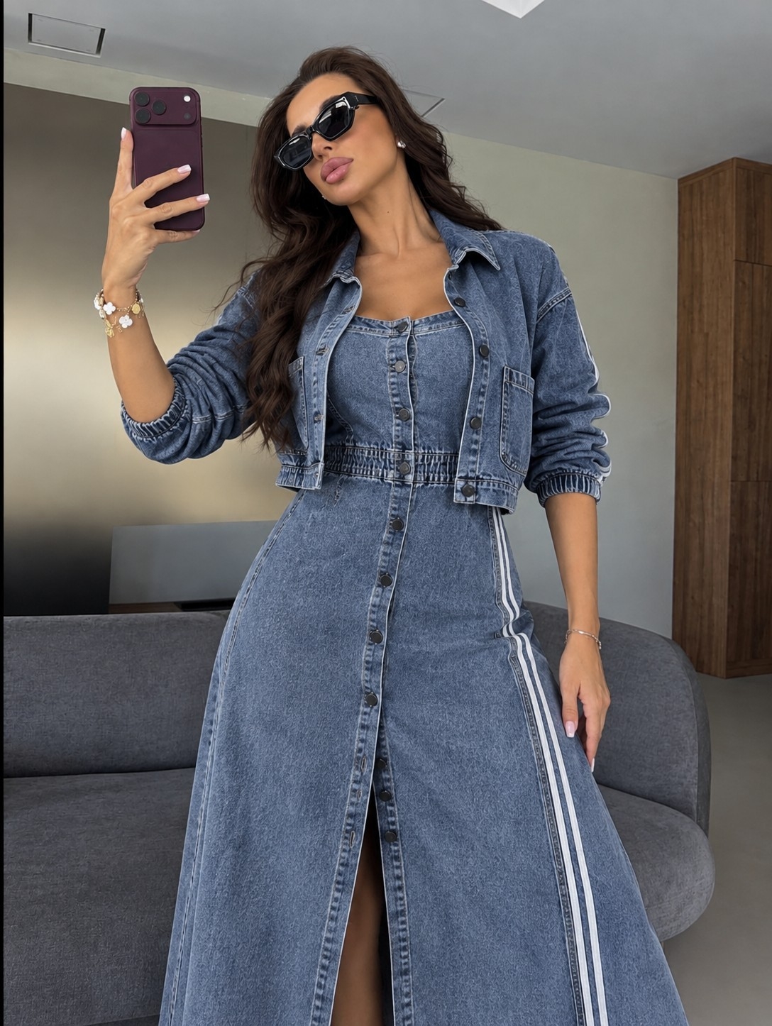 Conjunto de Vestido y Campera - Imagen 2