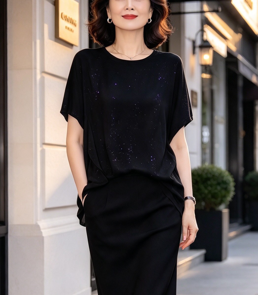 Remera Elegante con Brillo - Imagen 2