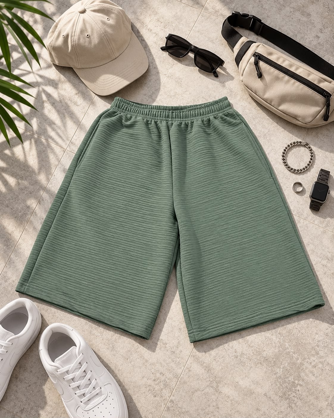 Bermudas Baggy Tela Hawai - Imagen 3