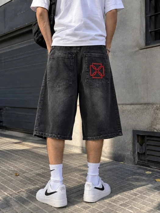 Bermuda Baggy Duki Bordado
