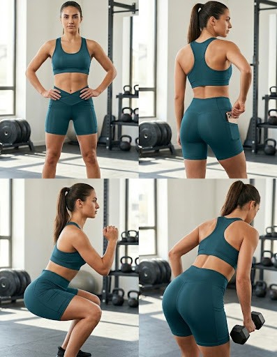 Short Corazon Blanco Cintura Cruzada - Imagen 3