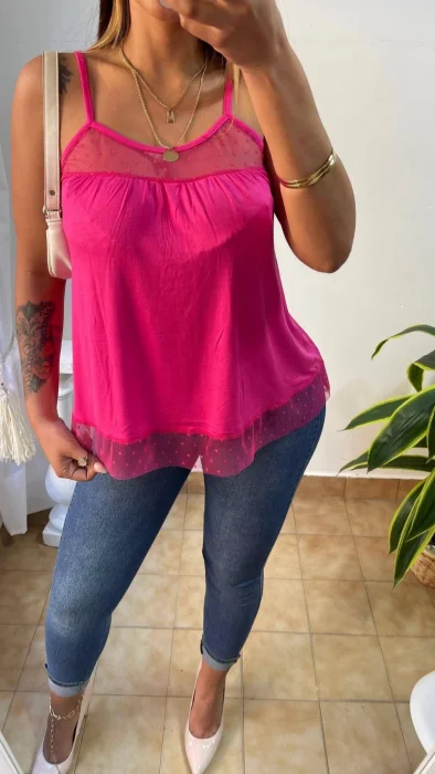 Musculosa Modal C/ Tul