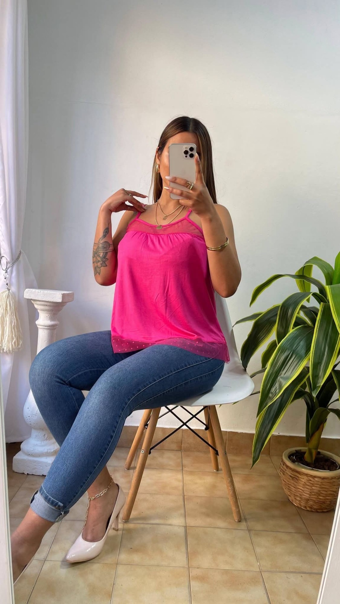 Musculosa Modal C/ Tul - Imagen 2