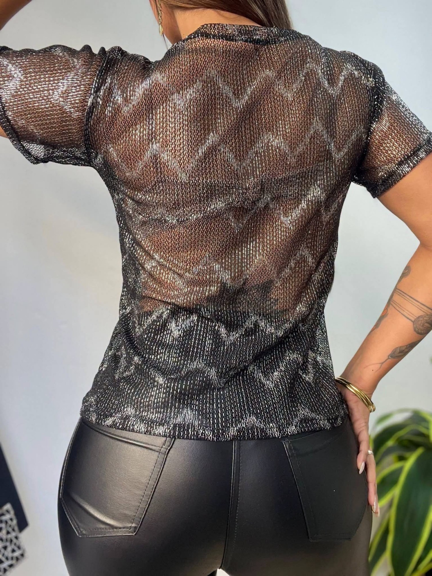 Remera de Red Transparente - Imagen 2