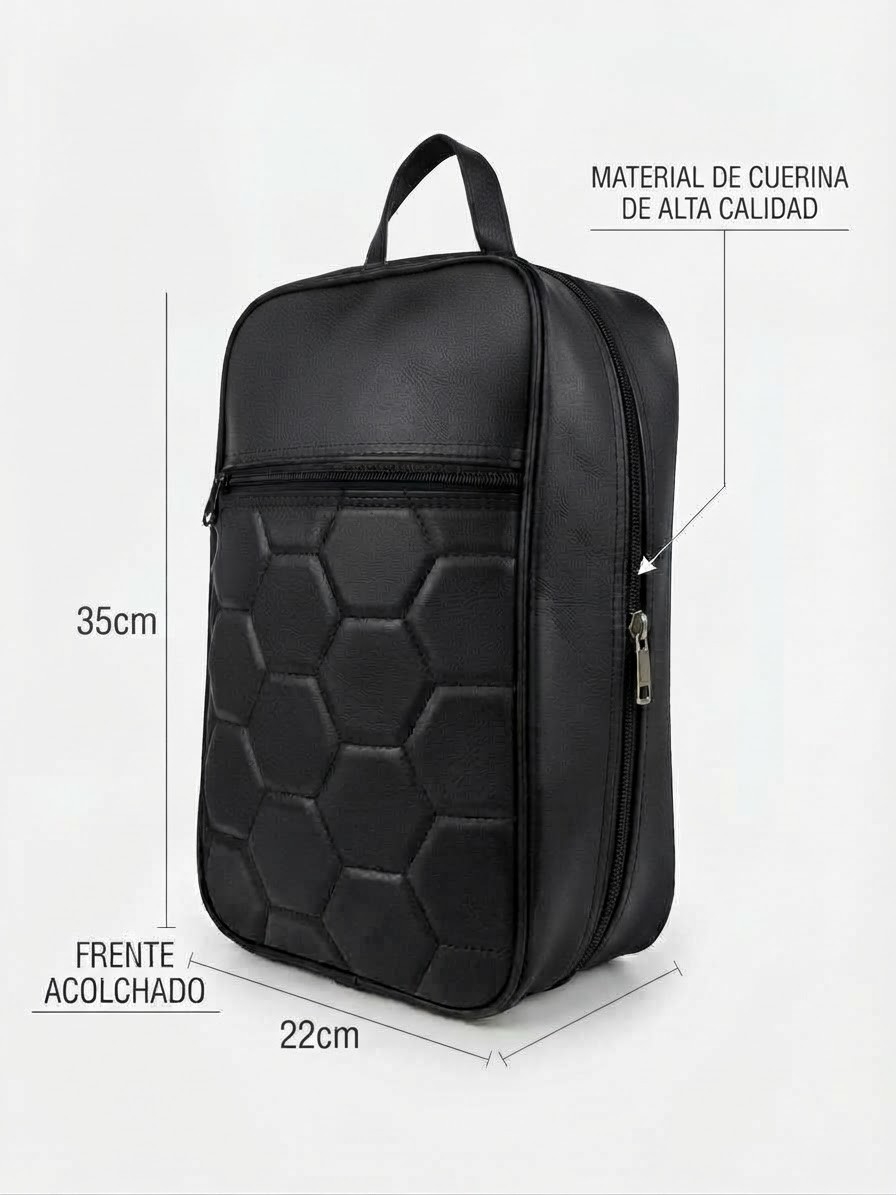 Botinero de Cuerina Frente Pelotita - Imagen 2