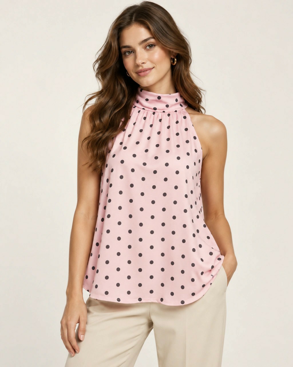 "blusa para Atar Mily Lunares" - Imagen 2