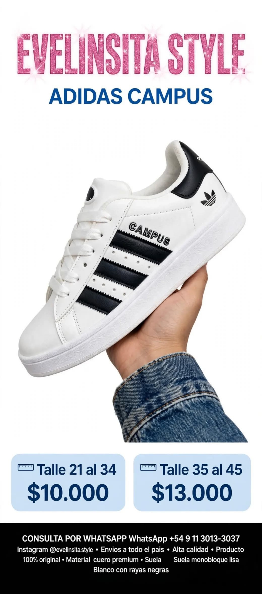 Zapatillas A.didad Ca.mpus - Imagen 3