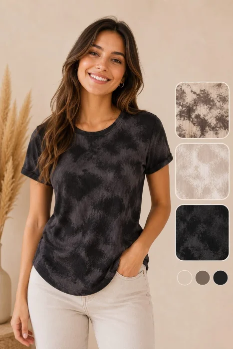 Remeras Bacicas Estampados Tela Morley