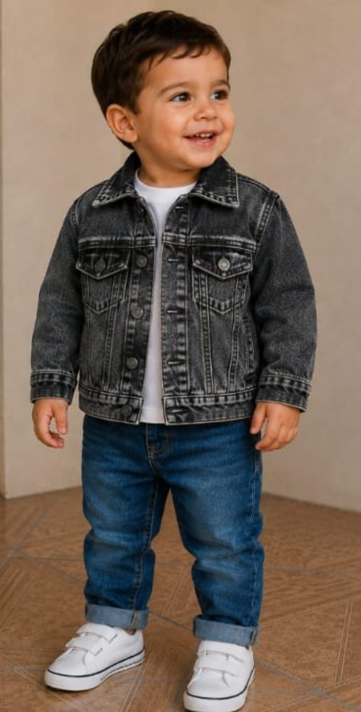 Campera de Jeans de Niño - Imagen 2