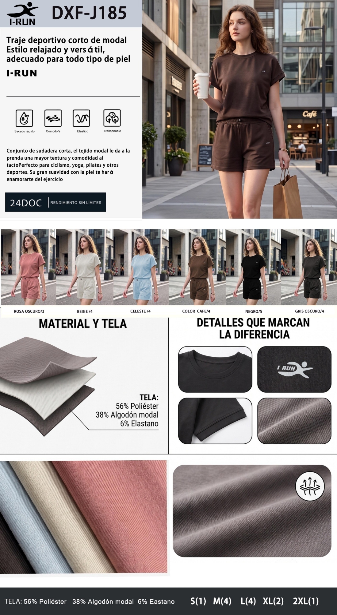 Conjunto Dama Irun Codj -185 - Imagen 3