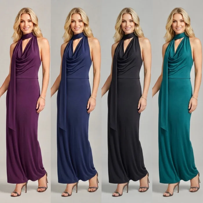 Vestido de Fiesta  Valentina Lycra Buche