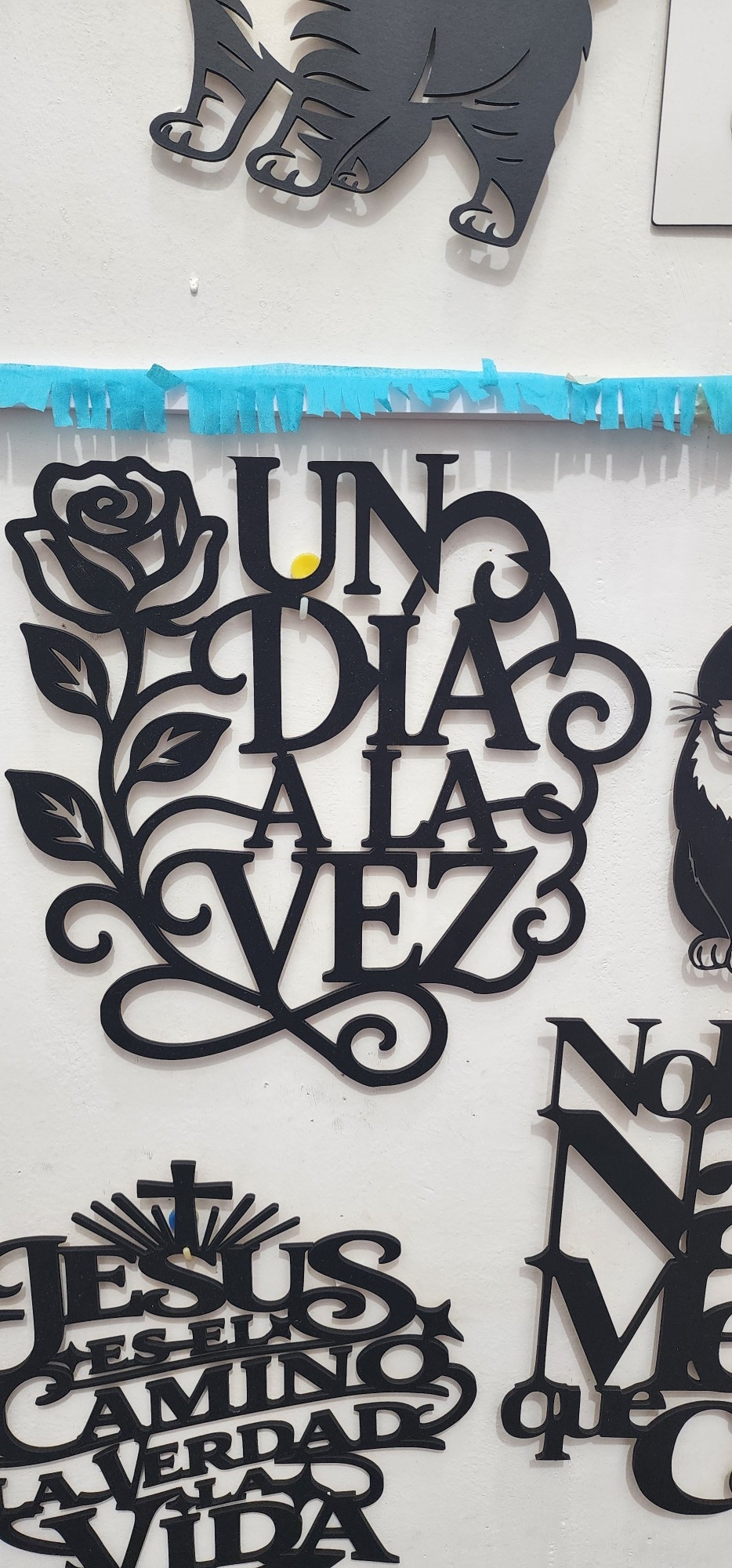 Cuadros en Madera Frases Cristianas - Imagen 2