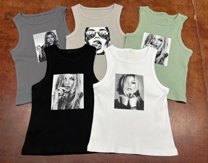 Musculosas Morley Algodon Estampadas