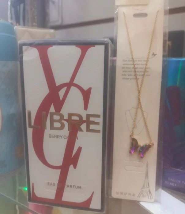 Perfume +collar Acero