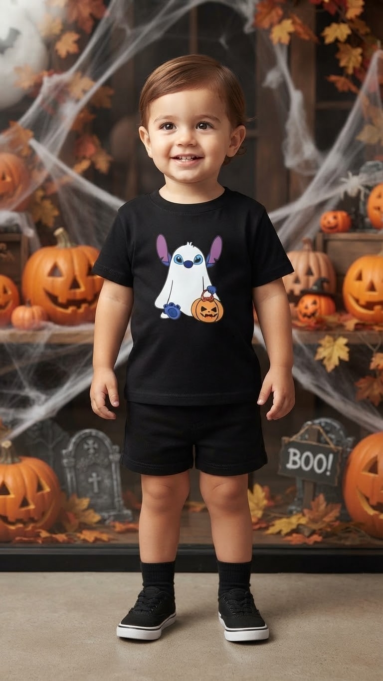Remera Stitch Halloween - Imagen 2