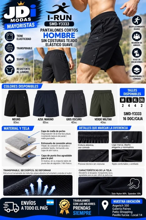 Shorts Irun de Hombre