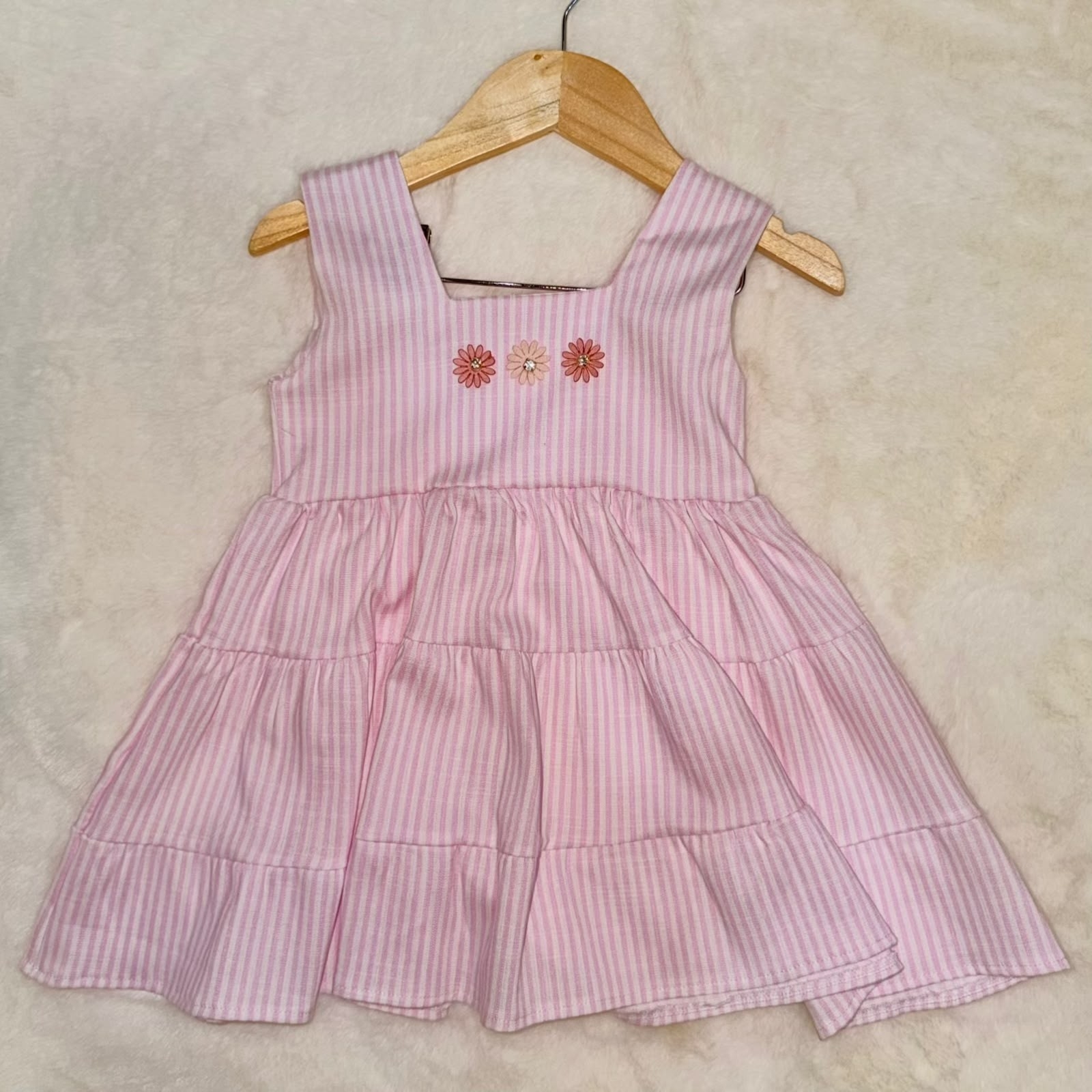 Vestido Flor en Lino - Imagen 2