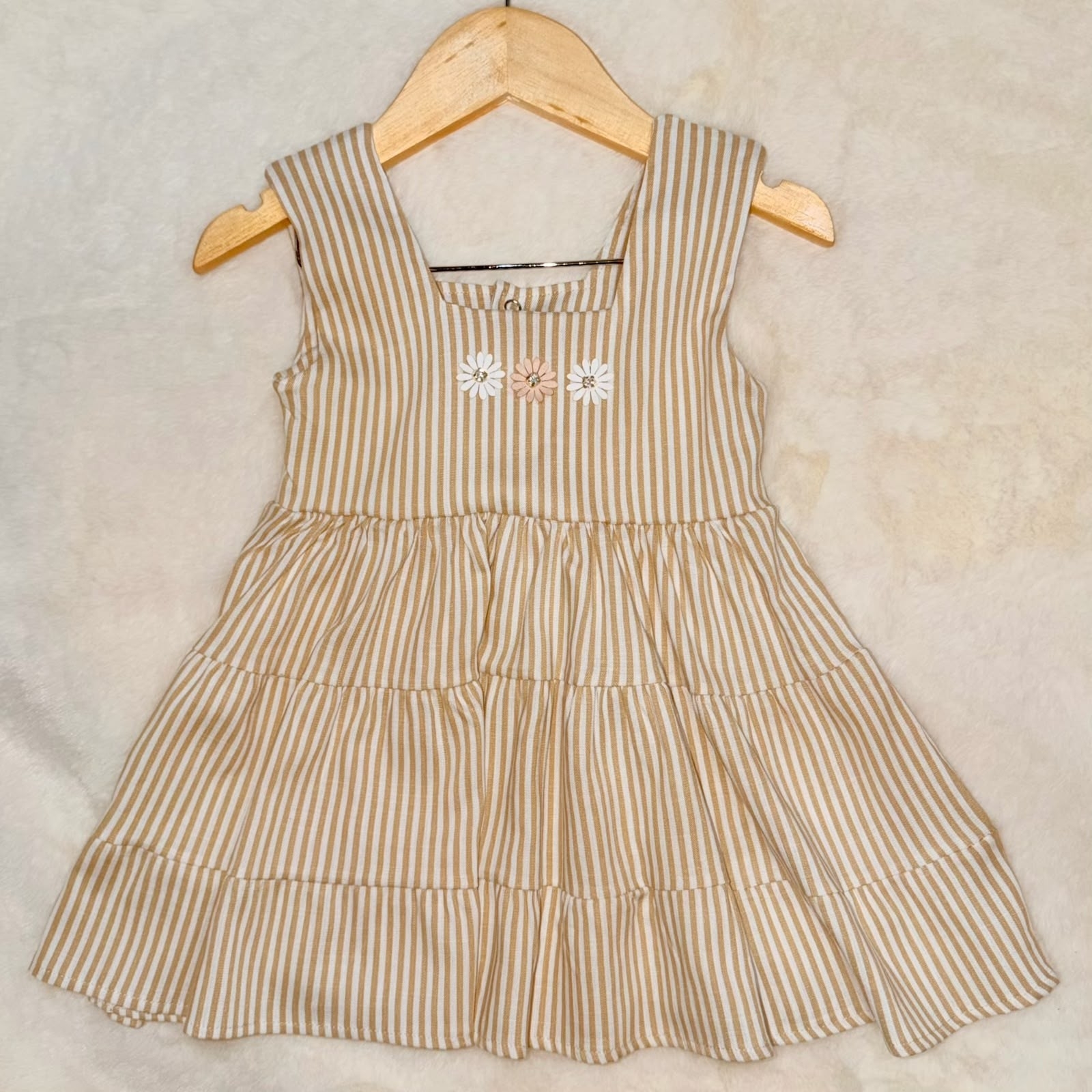 Vestido Flor en Lino - Imagen 3