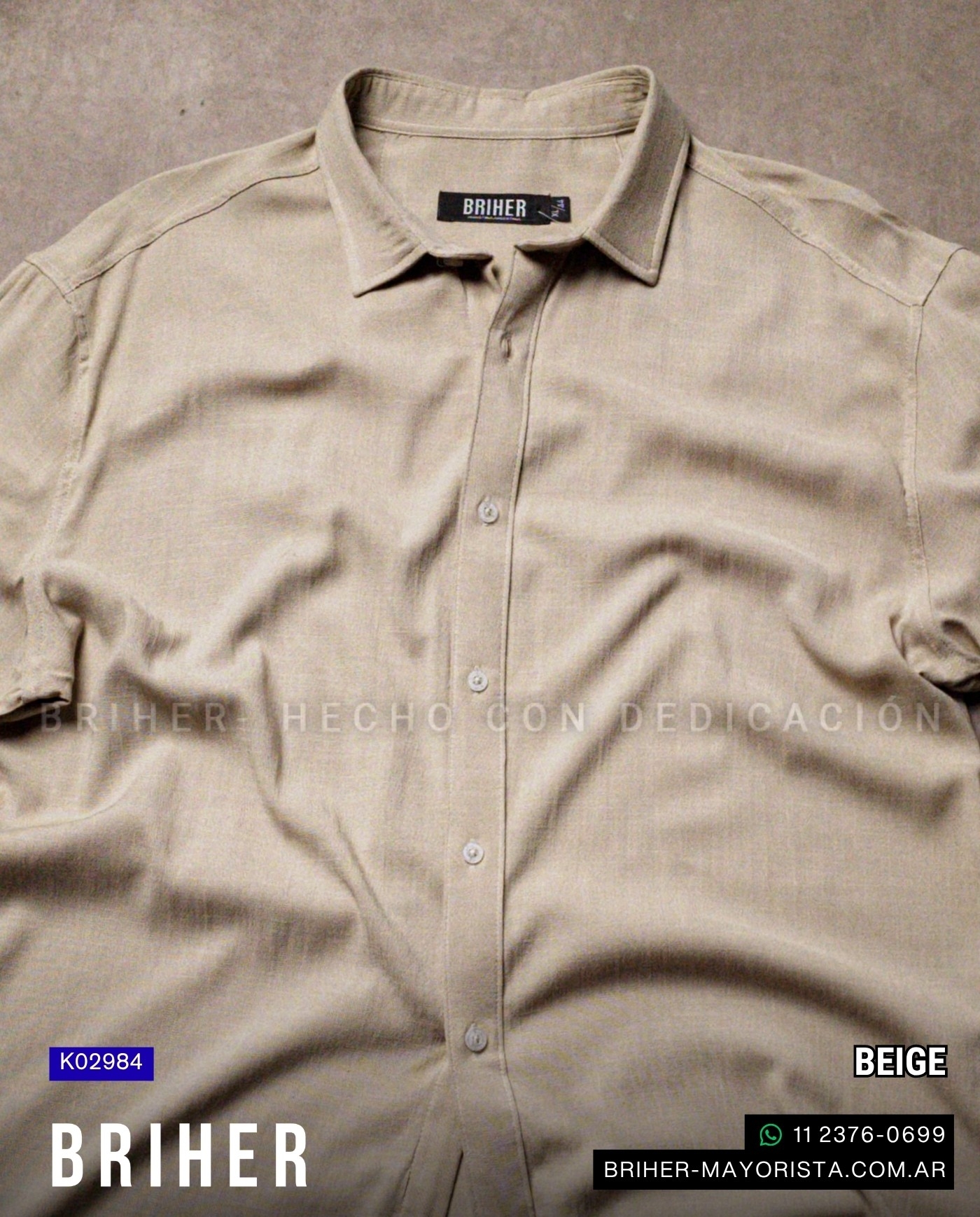 Camisa de Lino Elastizado - Imagen 5
