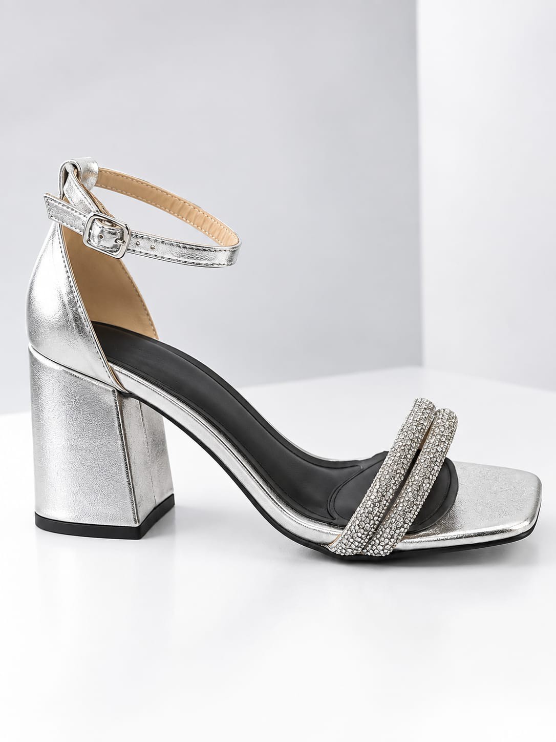 Sandalias con Taco Cuadrado - Imagen 2