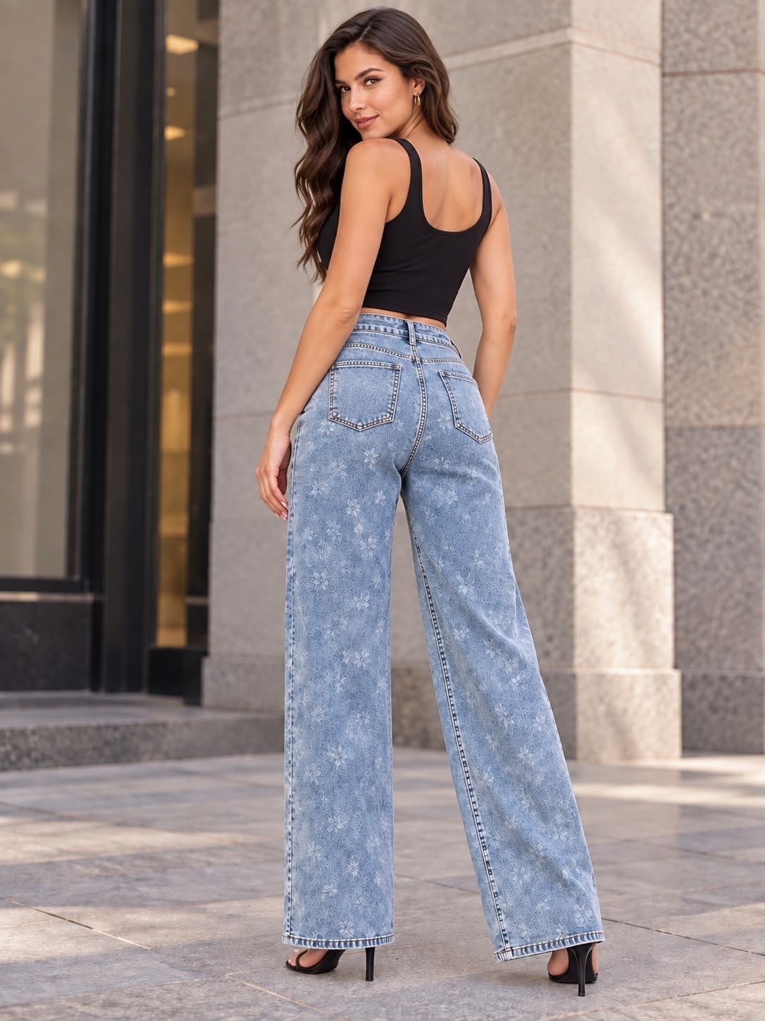 Jeans Wide Leg Cod. 002 - Imagen 2