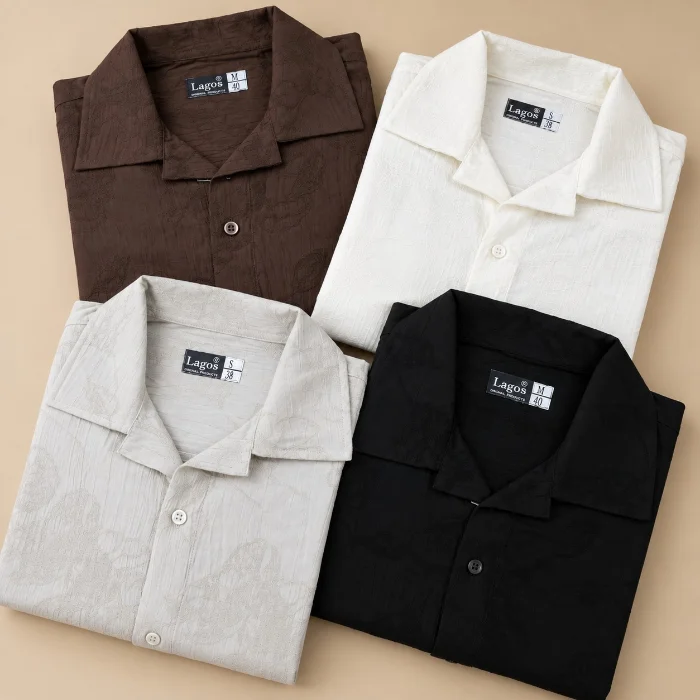 Camisa Ganni Texturizado