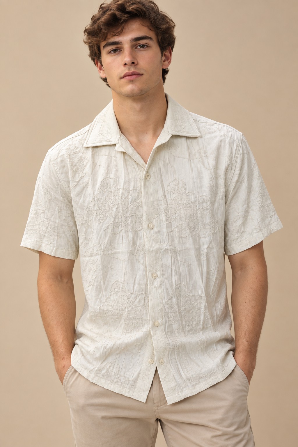 Camisa Ganni Texturizado - Imagen 2