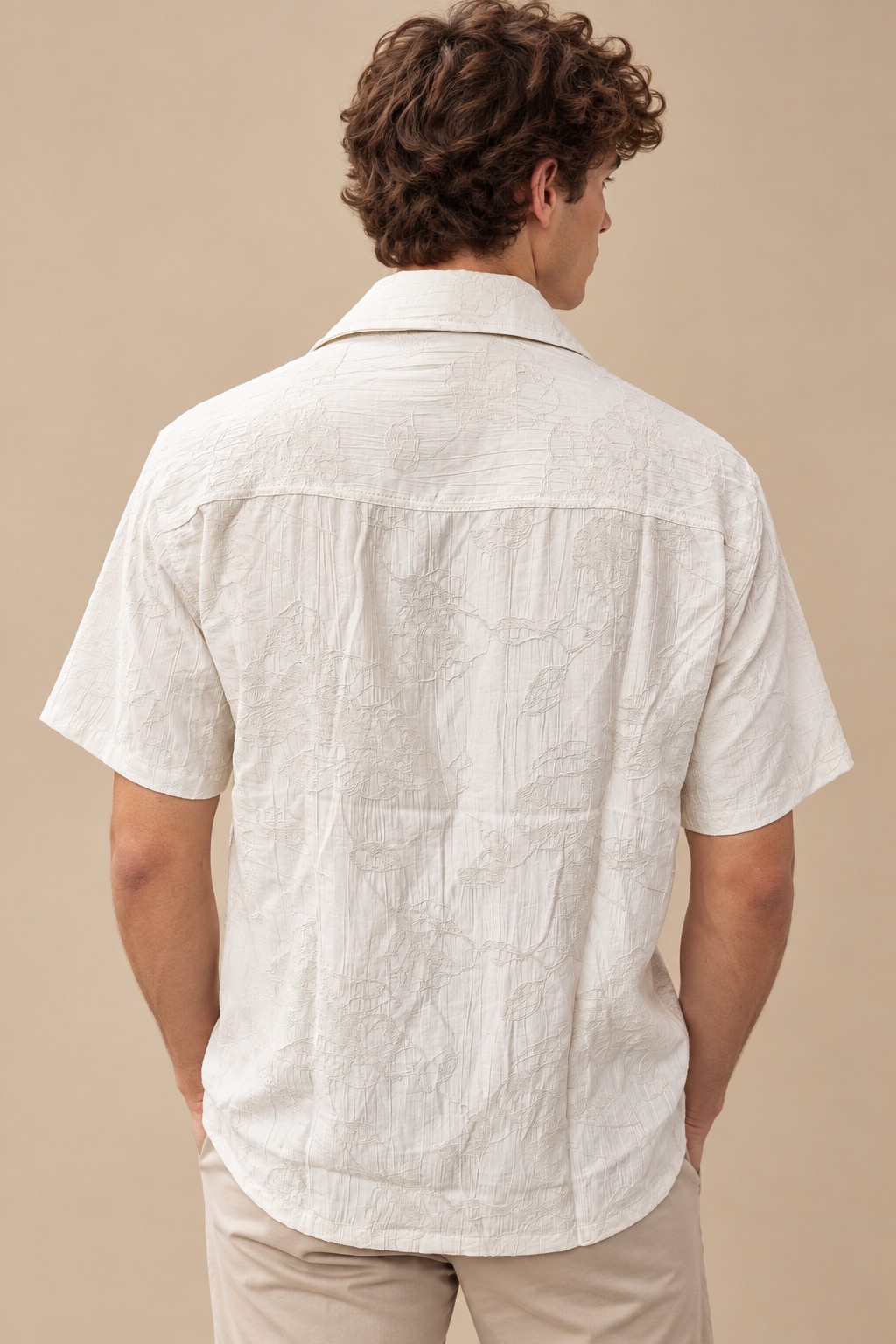 Camisa Ganni Texturizado - Imagen 7