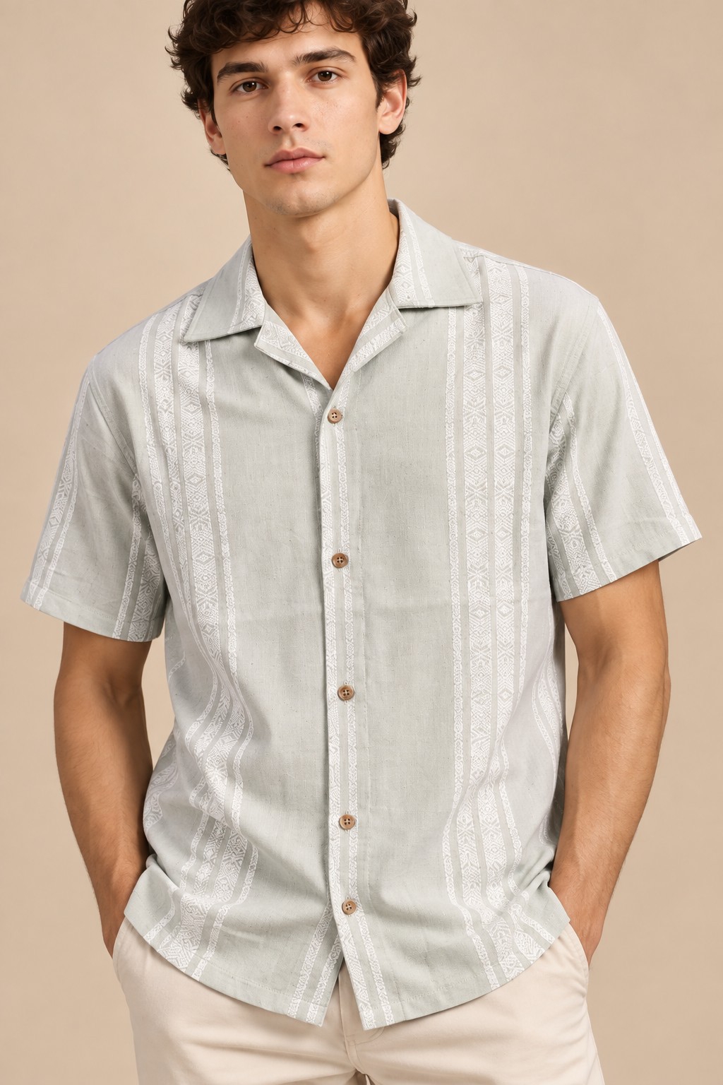 Camisa Algodón Índigo - Imagen 2