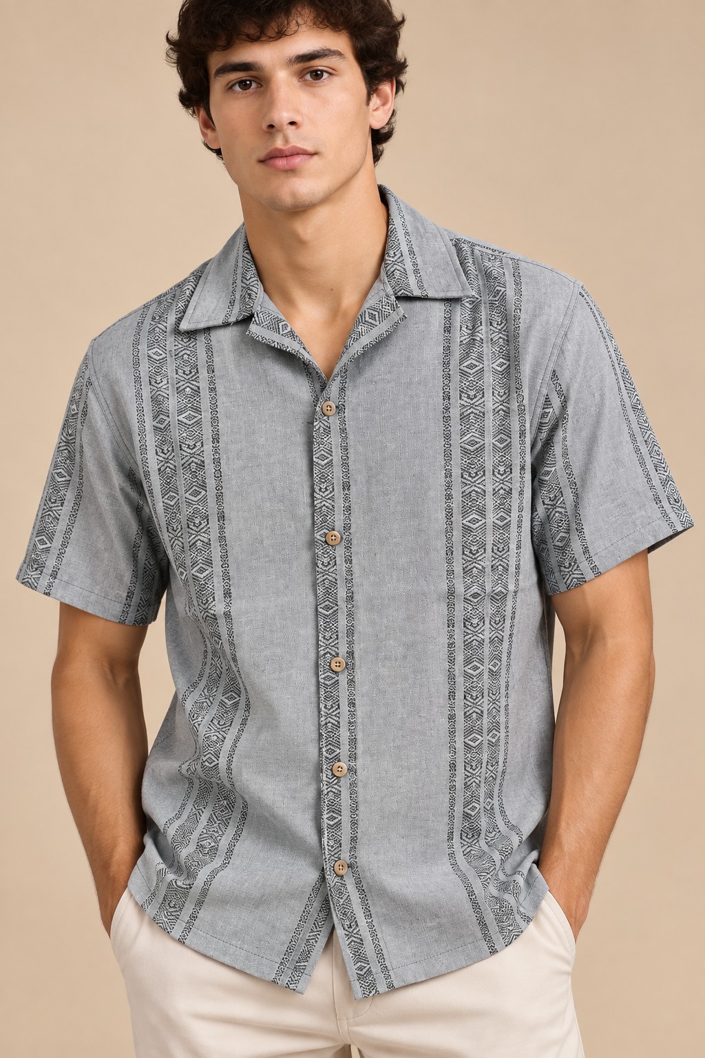 Camisa Algodón Índigo - Imagen 4