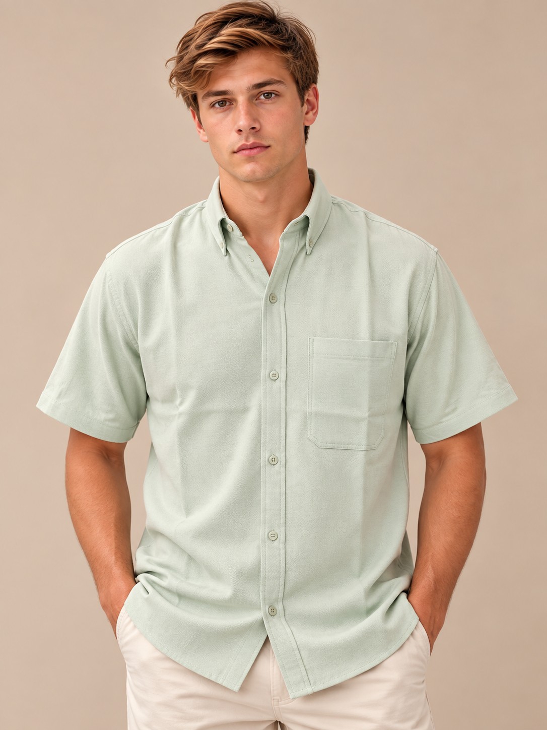 Camisa Algodón Pique - Imagen 5