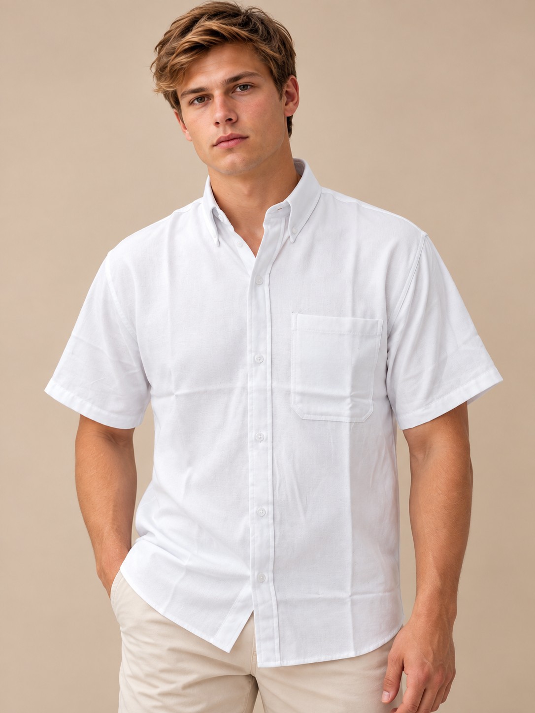Camisa Algodón Pique - Imagen 6