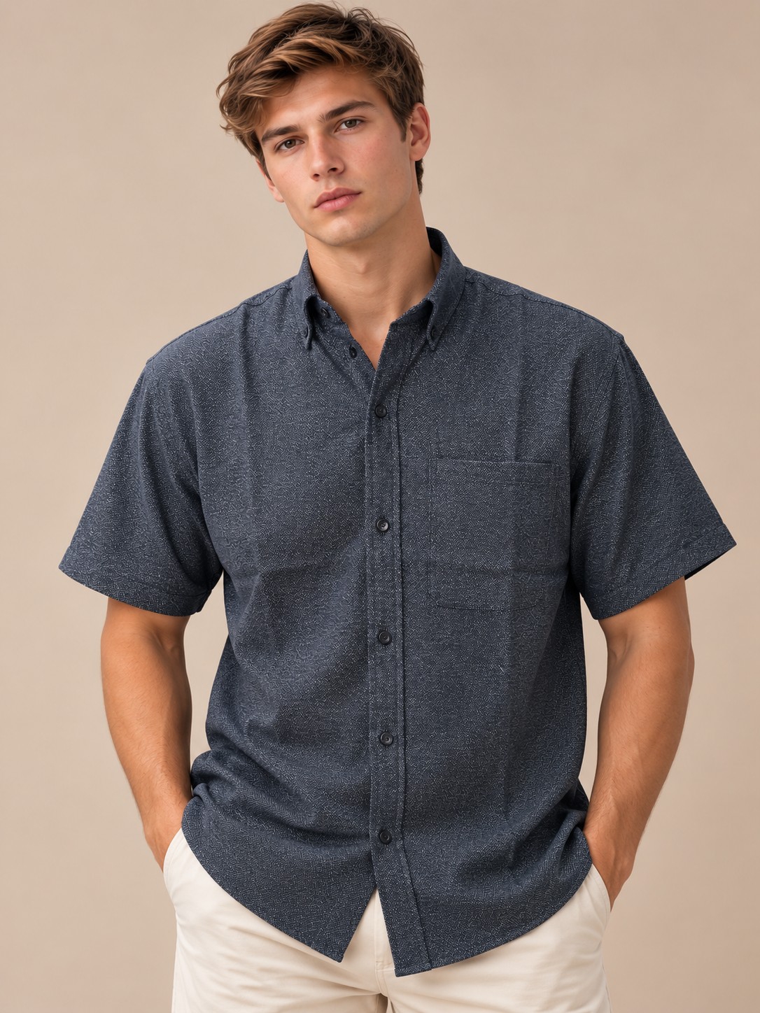 Camisa Algodón Pique - Imagen 7