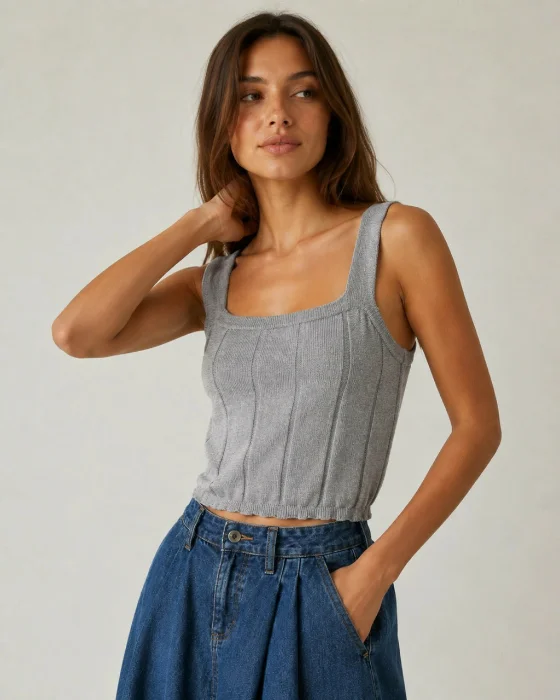 Musculosa Tejida Fiama