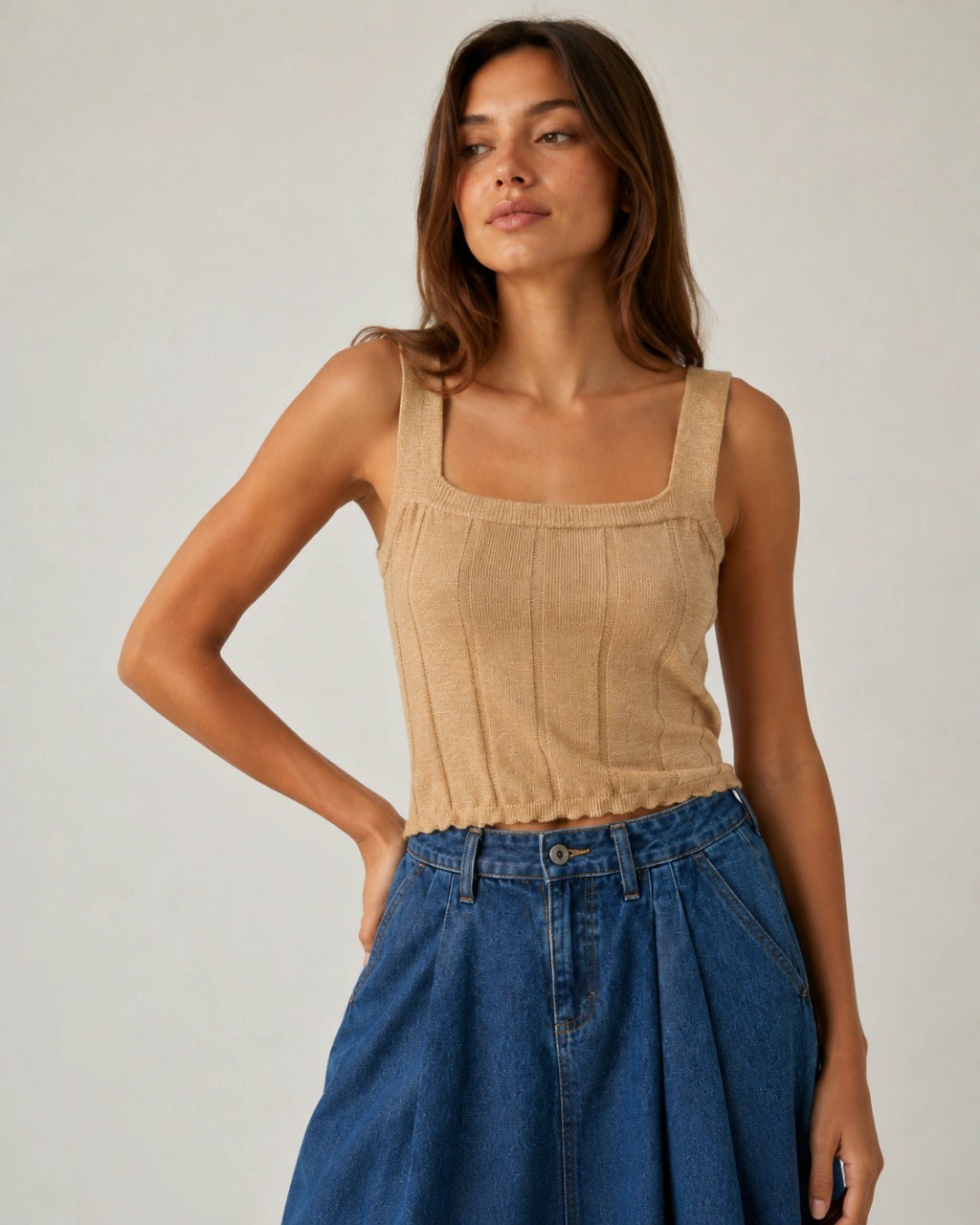 Musculosa Tejida Fiama - Imagen 3