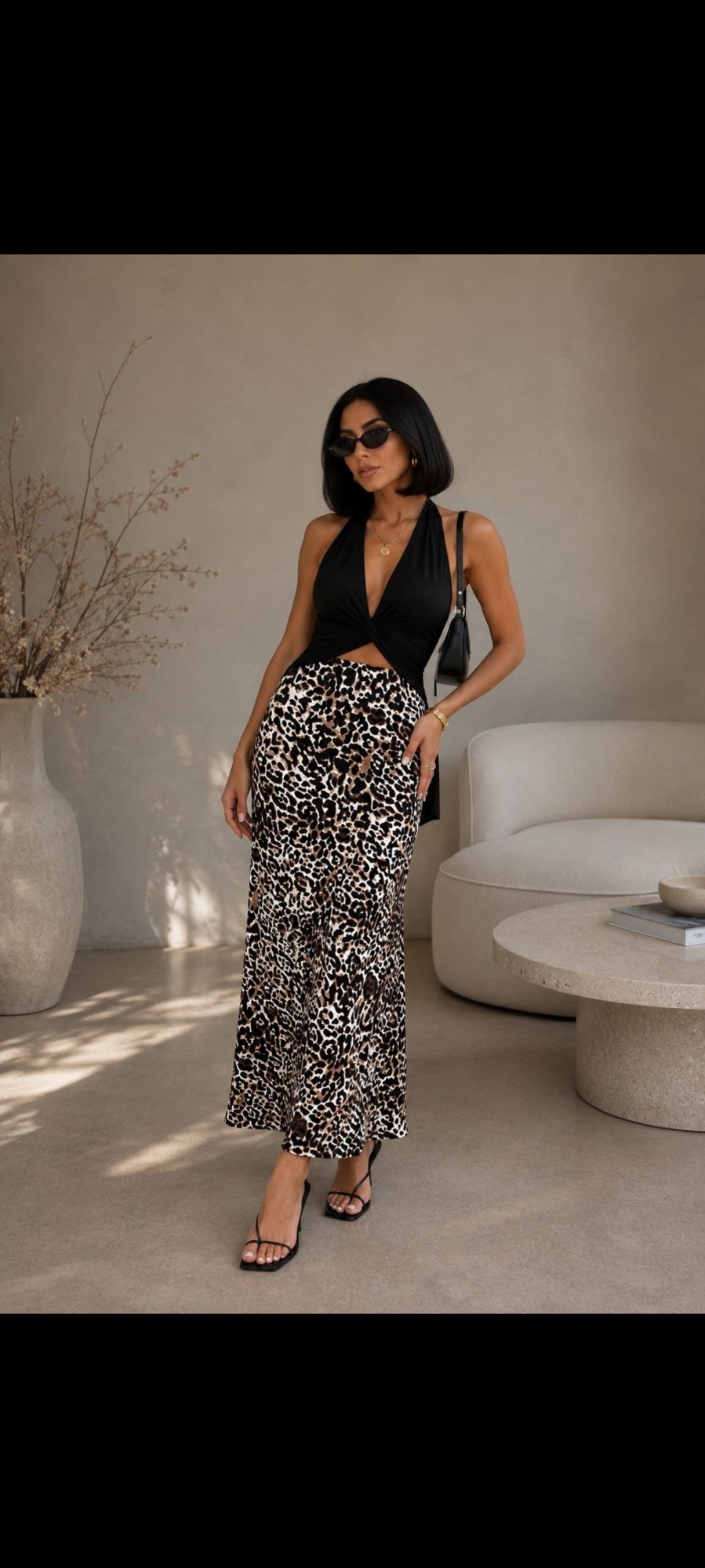 Pollera Saten Print - Imagen 2