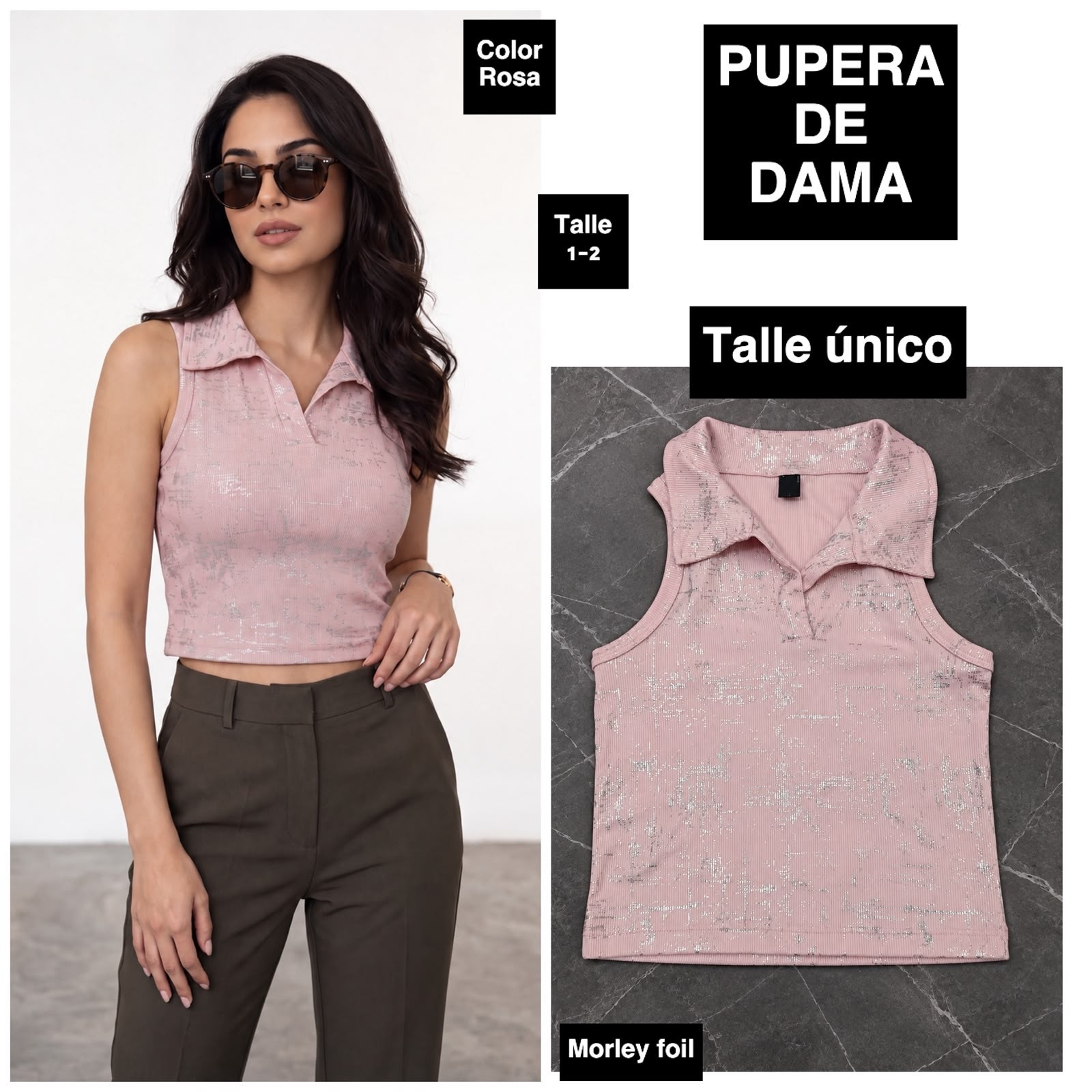 Puperas de Dama de Morley Rip Talle Unico - Imagen 4