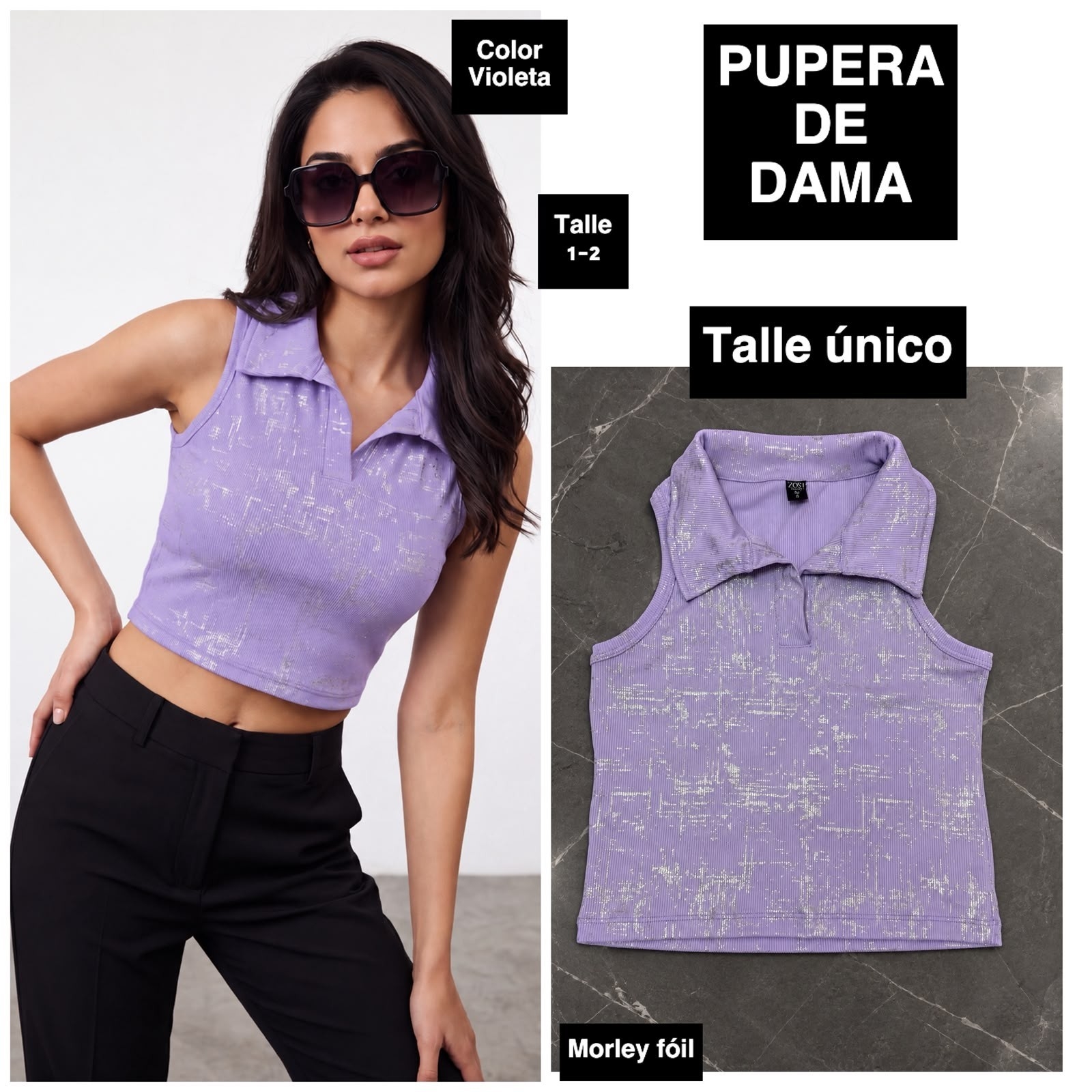 Puperas de Dama de Morley Rip Talle Unico - Imagen 3