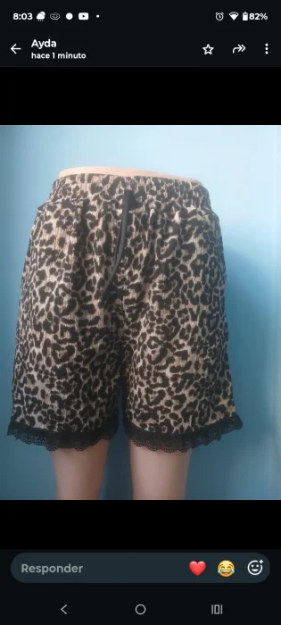 Shorts Animal Print