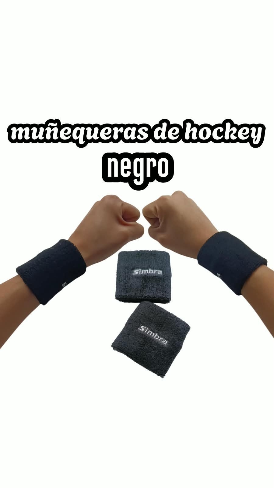 Muñequeras de Hockey Simple  Simbra - Imagen 2
