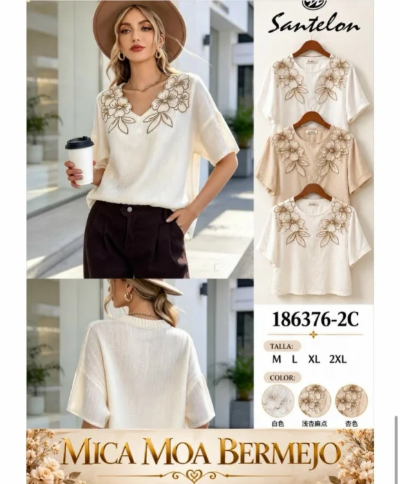 Blusa Bordado