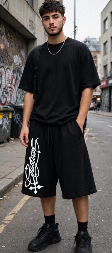 Bermuda Baggy Estampado - Imagen 3