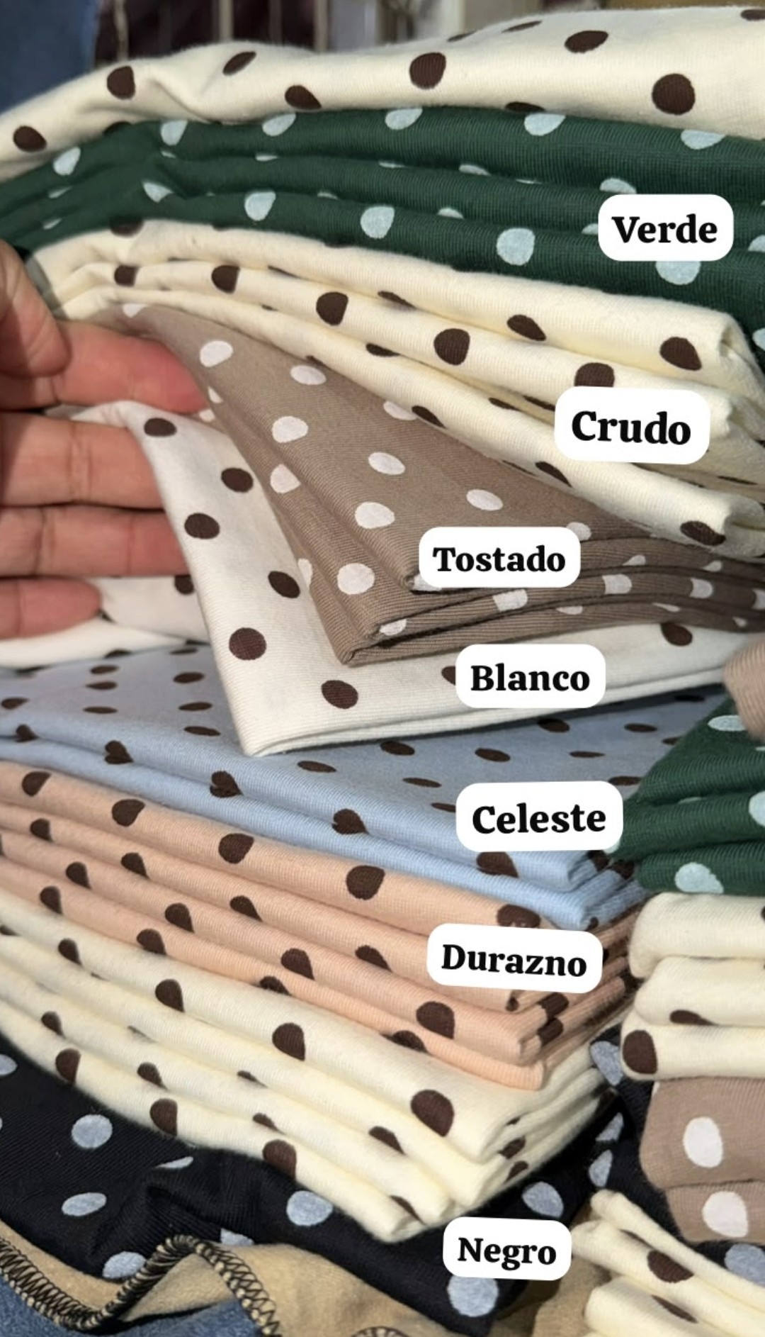 Remeras Básicas Lunares - Imagen 2